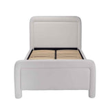 Fabric King Size Bed - Leonnie