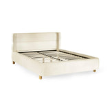 Fabric King Size Bed - Oberon
