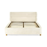 Fabric King Size Bed - Oberon