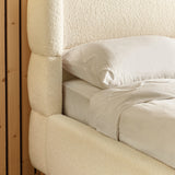 Fabric King Size Bed - Oberon