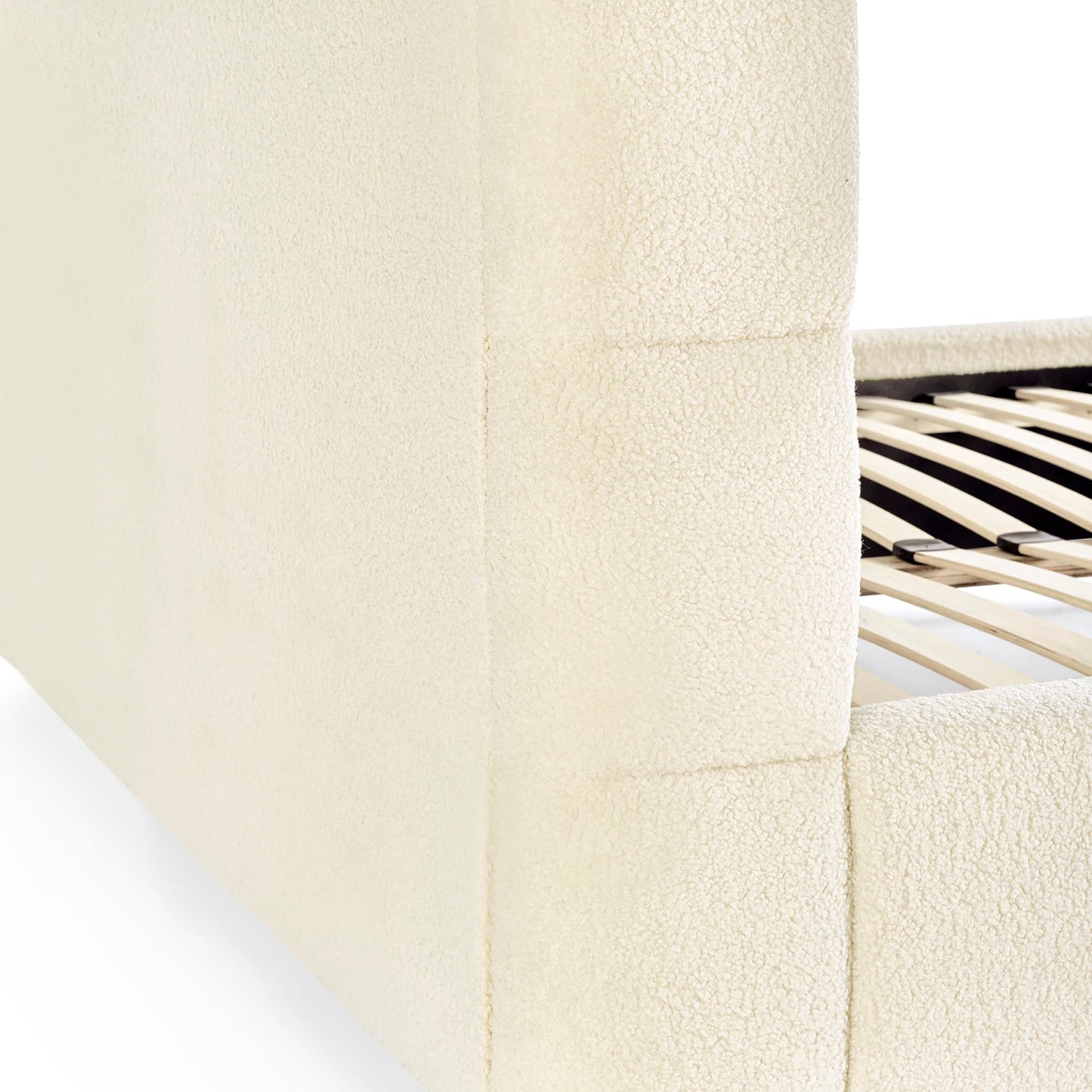 Fabric King Size Bed - Oberon