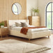 Fabric King Size Bed - Oberon