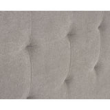 Fabric King Size Bed - Odette