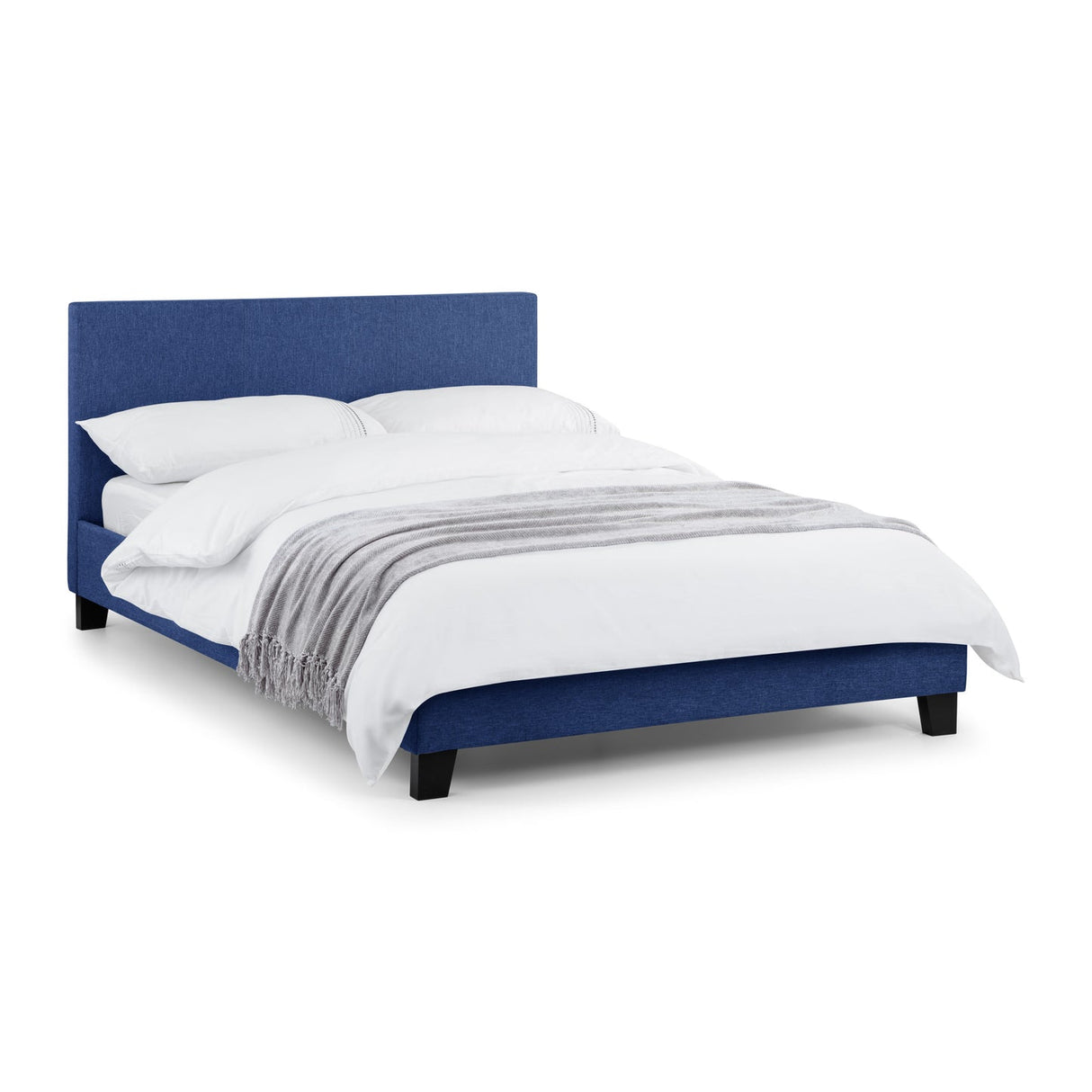 Fabric King Size Bed - Rialto