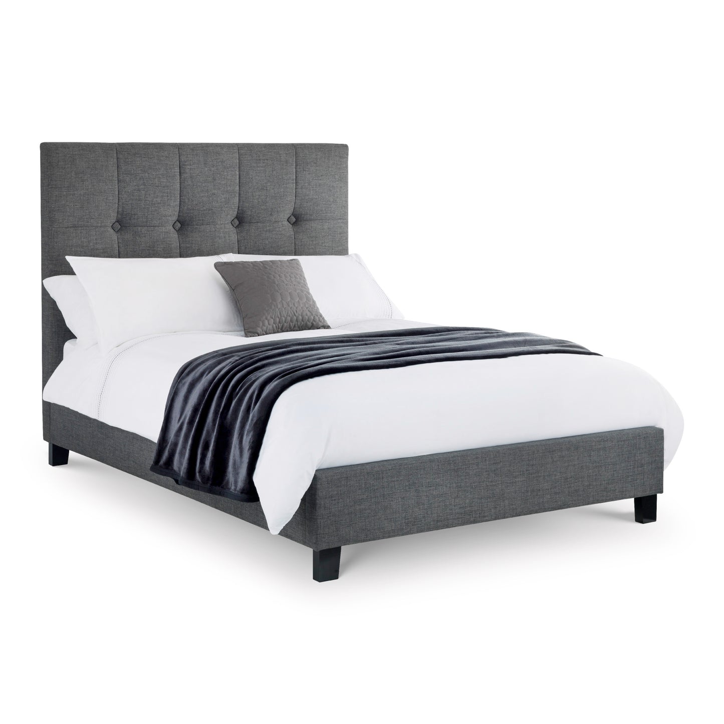 Fabric King Size Bed - Sorrento