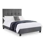 Fabric King Size Bed - Sorrento