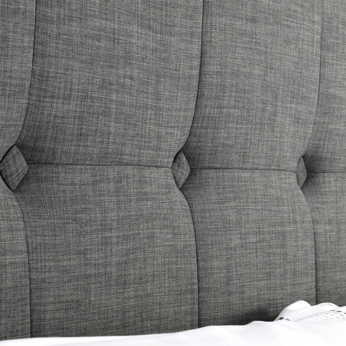 Fabric King Size Bed - Sorrento
