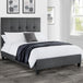 Fabric King Size Bed - Sorrento
