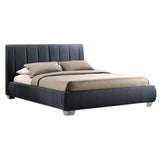Fabric King Size Bed With Sprung Slatted Base - Braunston