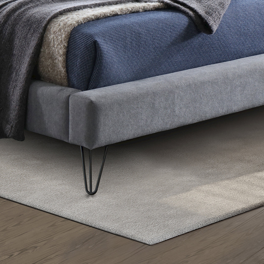 Fabric King Size Bed With Sprung Slatted Base - Tuscany