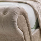 Fabric King Size Bed With 2 Drawers - Ravello