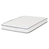 Fabric King Size Mattress Pocket Spring Roll Up 24cm High - Yasmin