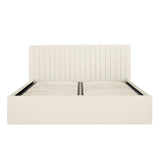 Fabric King Size Ottoman Storage Bed - Berlin