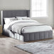 Fabric King Size Ottoman Storage Bed - Katie