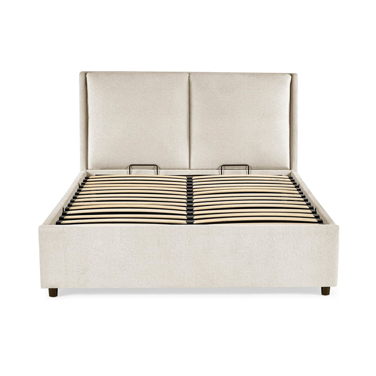 Fabric King Size Ottoman Storage Bed - Maddock