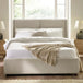Fabric King Size Ottoman Storage Bed - Maddock