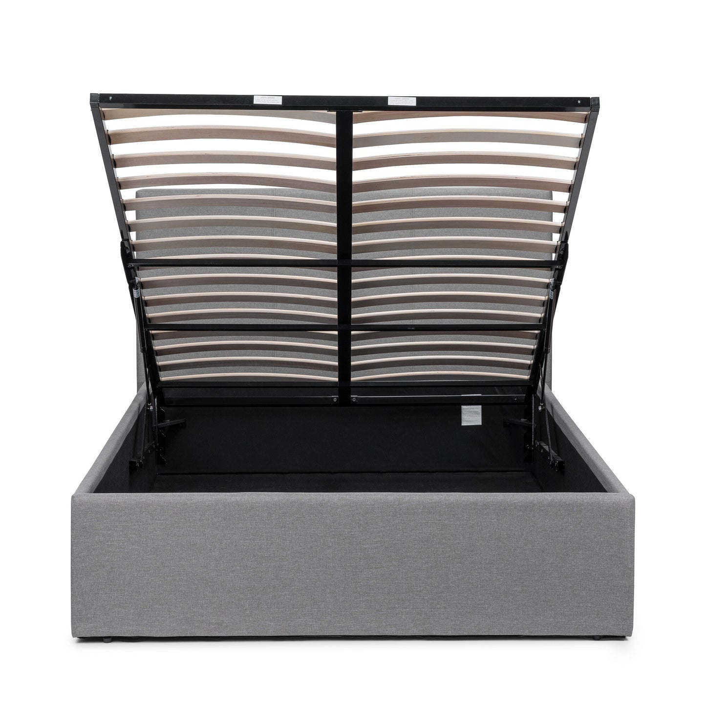Fabric King Size Ottoman Storage Bed - Rialto