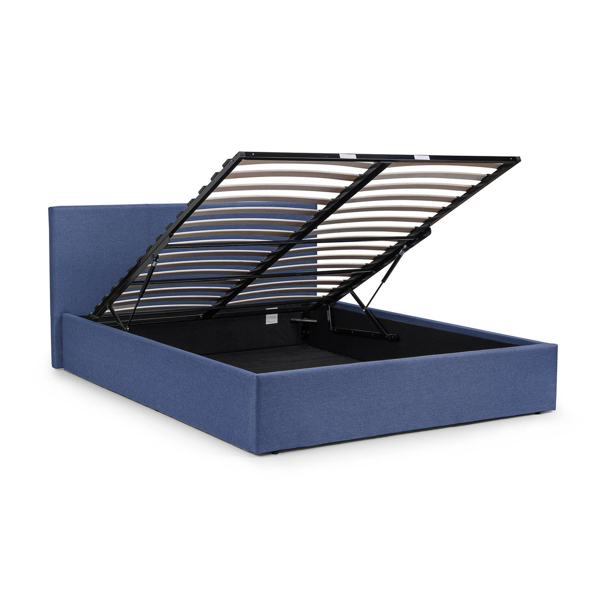 Fabric King Size Ottoman Storage Bed - Rialto