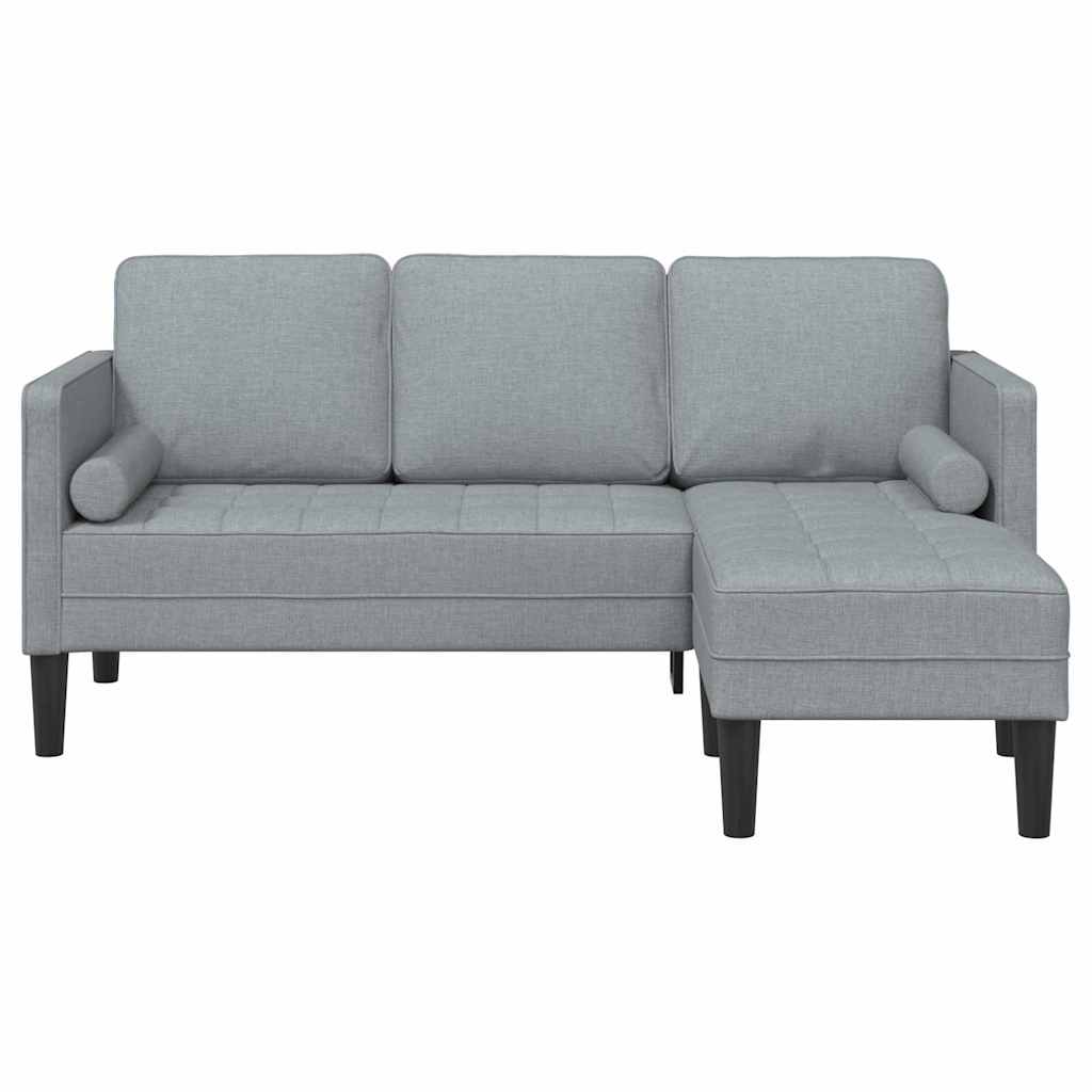 Fabric L Shaped Sofa 3 Seater - Vantage Home
