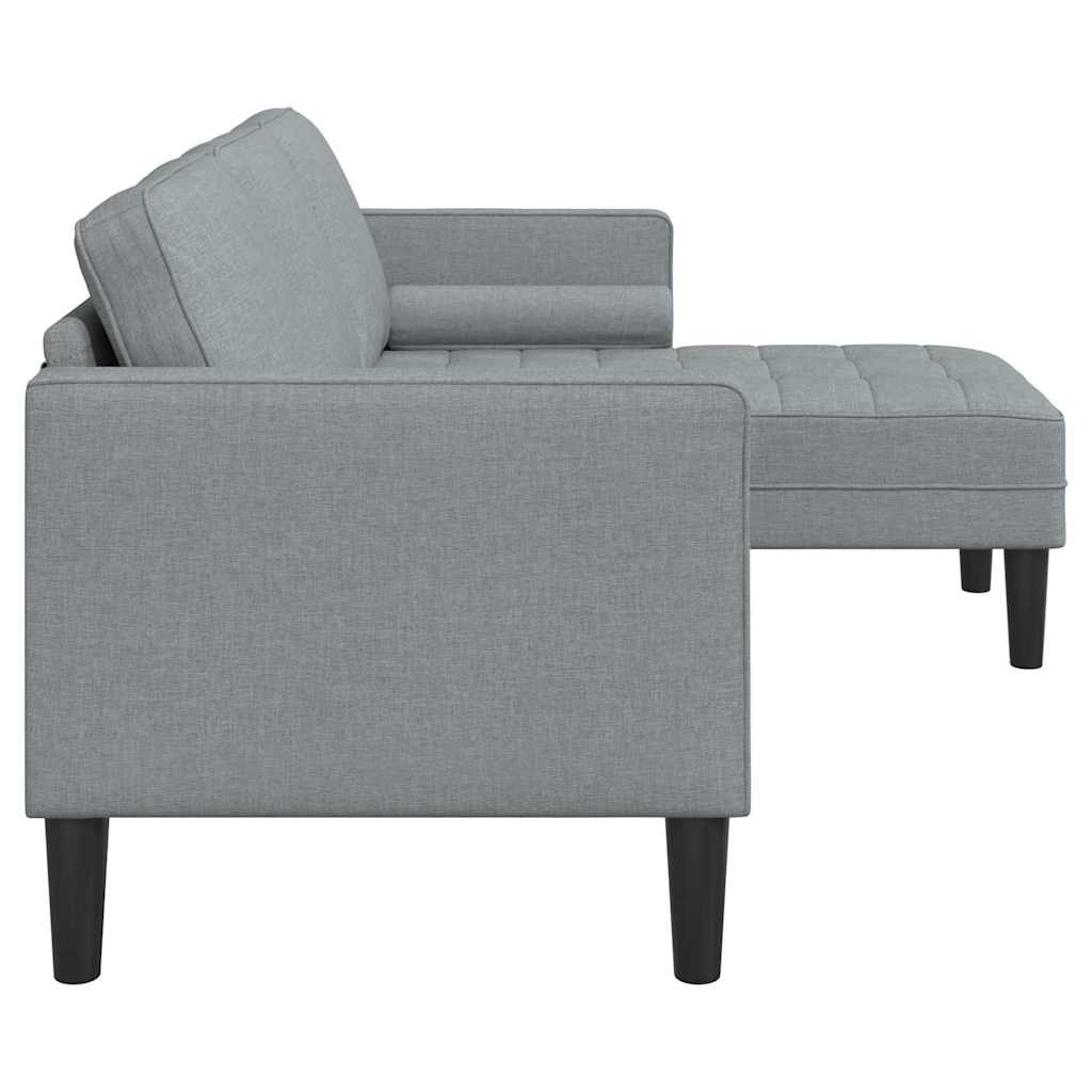 Fabric L Shaped Sofa 3 Seater - Vantage Home