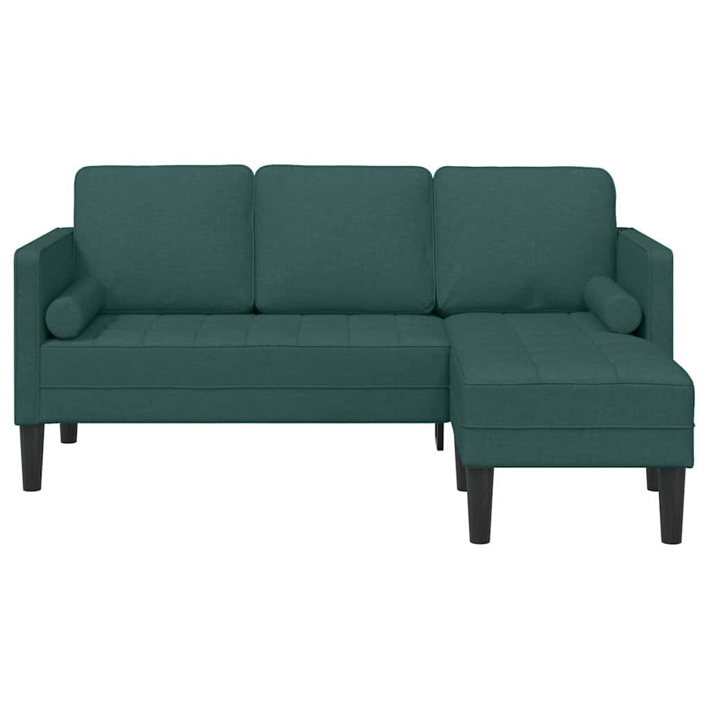 Fabric L Shaped Sofa 3 Seater - Vantage Home
