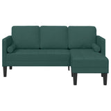 Fabric L Shaped Sofa 3 Seater - Vantage Home