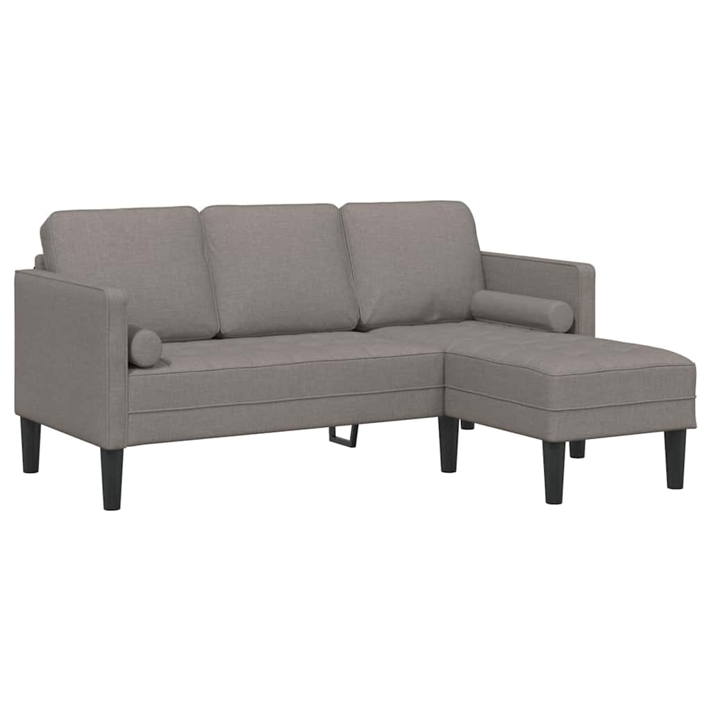 Fabric L Shaped Sofa 3 Seater - Vantage Home