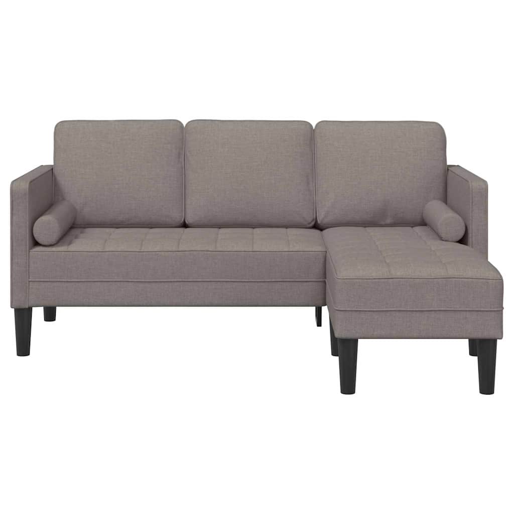 Fabric L Shaped Sofa 3 Seater - Vantage Home
