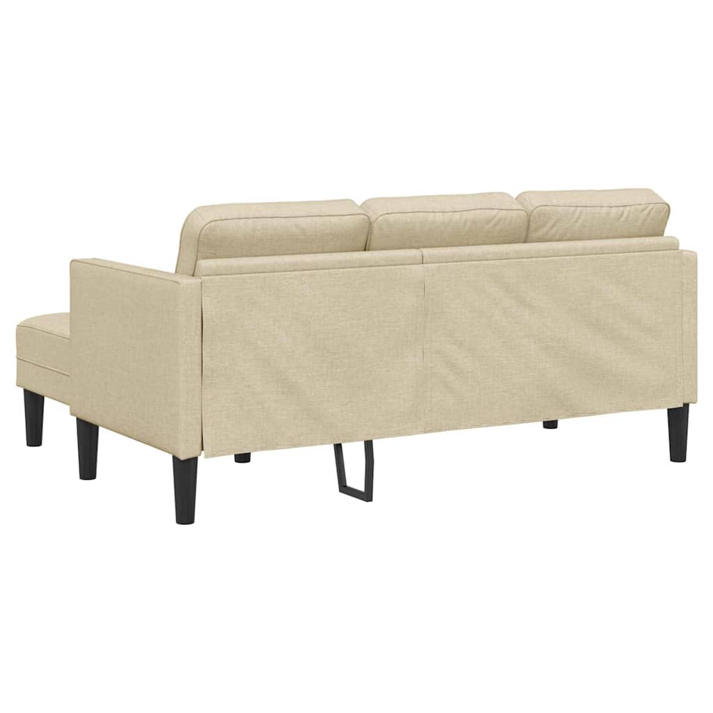 Fabric L Shaped Sofa 3 Seater - Vantage Home
