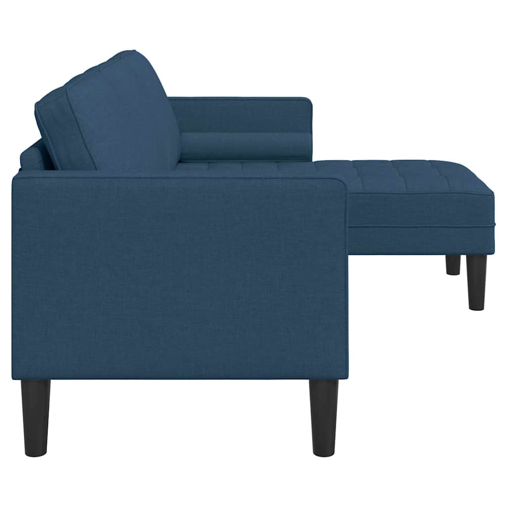 Fabric L Shaped Sofa 3 Seater - Vantage Home