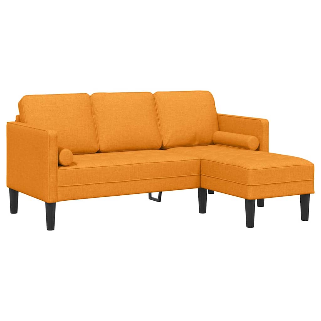 Fabric L Shaped Sofa 3 Seater - Vantage Home