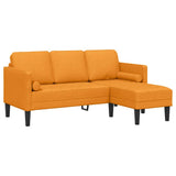 Fabric L Shaped Sofa 3 Seater - Vantage Home
