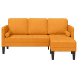 Fabric L Shaped Sofa 3 Seater - Vantage Home