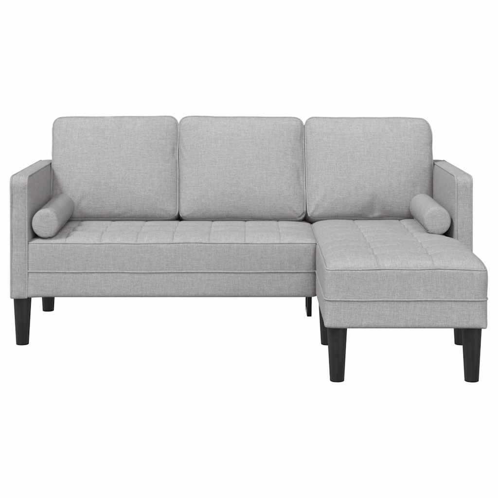 Fabric L Shaped Sofa 3 Seater - Vantage Home
