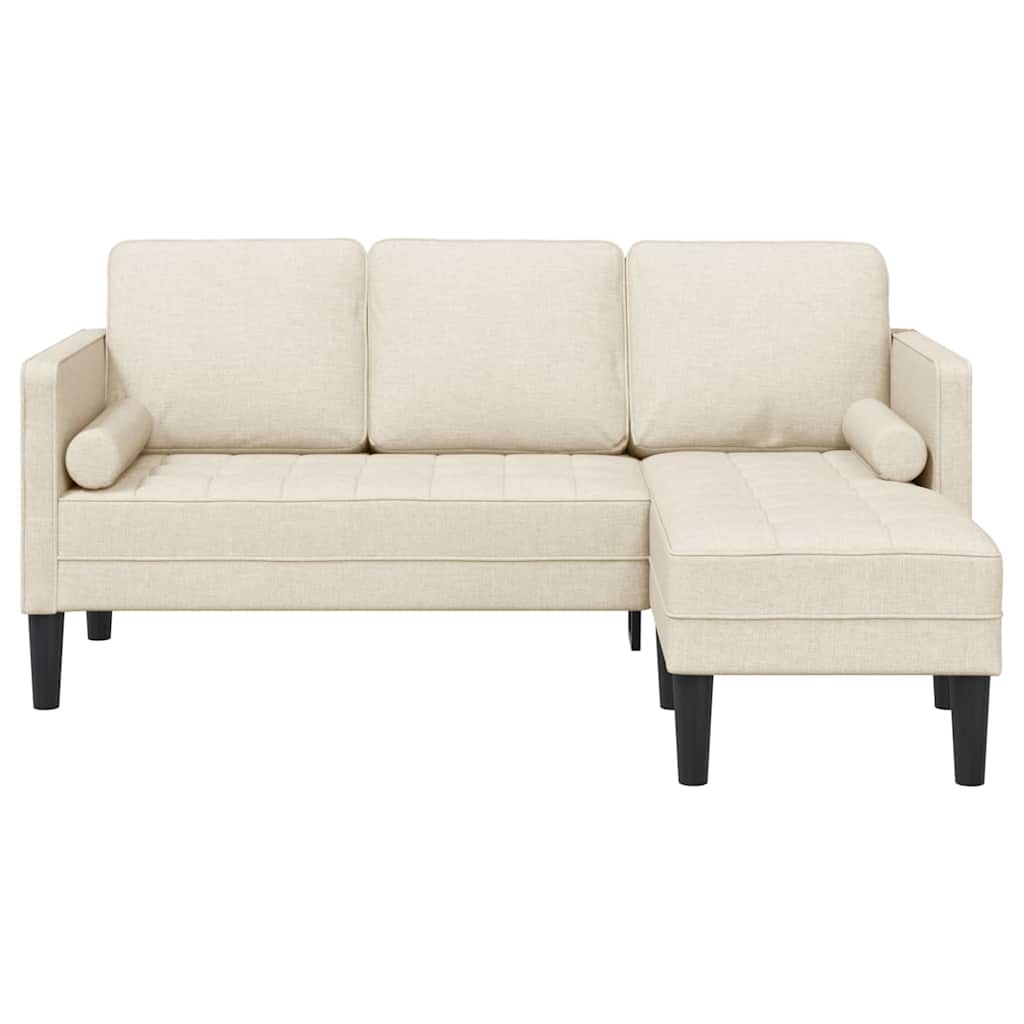 Fabric L Shaped Sofa 3 Seater - Vantage Home