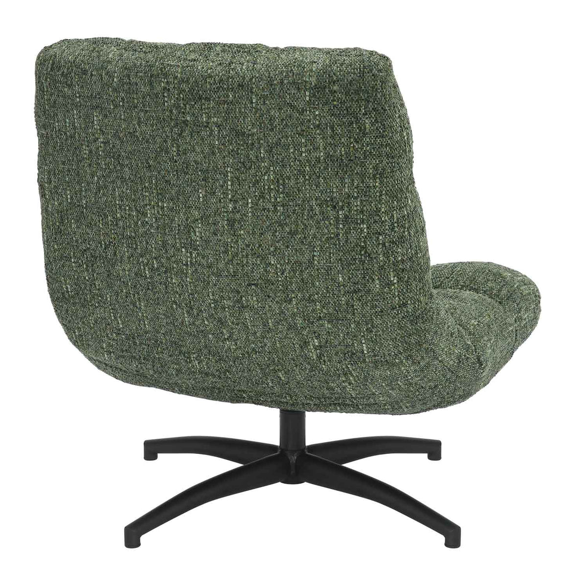 Fabric Lounge Chair 75cm Wide With Metal Base - Chillax