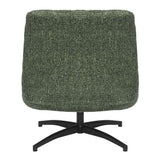 Fabric Lounge Chair 75cm Wide With Metal Base - Chillax