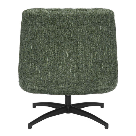 Fabric Lounge Chair 75cm Wide With Metal Base - Chillax