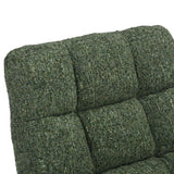 Fabric Lounge Chair 75cm Wide With Metal Base - Chillax