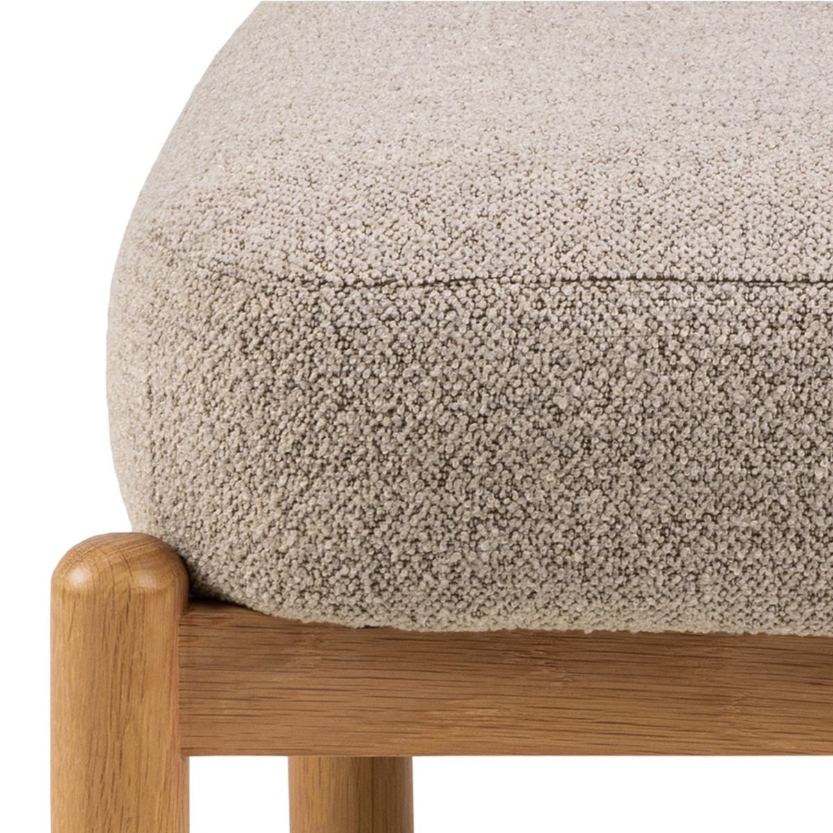 Fabric Lounge Chair - Burley