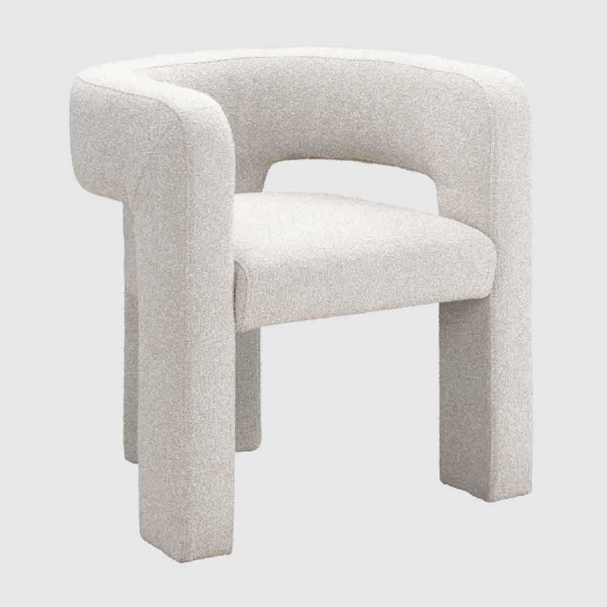 Fabric Occasional Chair 62.5cm Wide - Crescent
