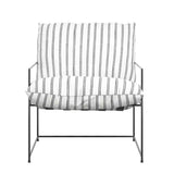 Fabric Occasional Chair With Metal Frame - Brook
