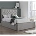Fabric Ottoman Storage Double Bed - Wilson