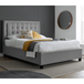 Fabric Ottoman Storage King Size Bed - Brandon