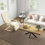 Fabric Recliner Chair 66.5cm Wide With Footrest - Velmora