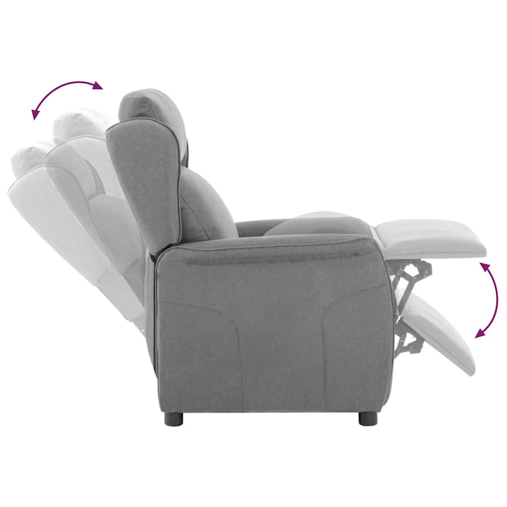 Fabric Recliner Chair 67.5cm Wide - Vantage Home
