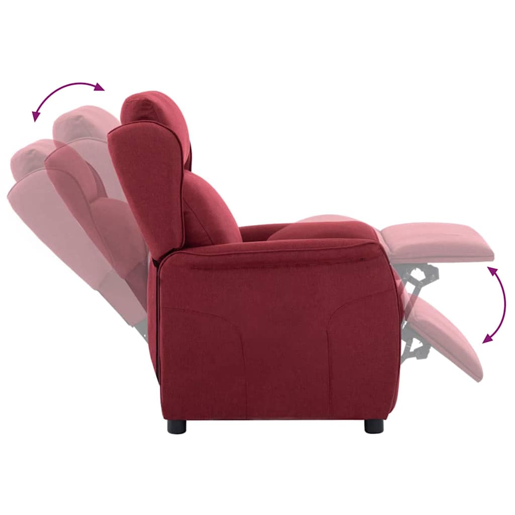 Fabric Recliner Chair 67.5cm Wide - Vantage Home