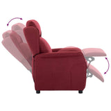 Fabric Recliner Chair 67.5cm Wide - Vantage Home