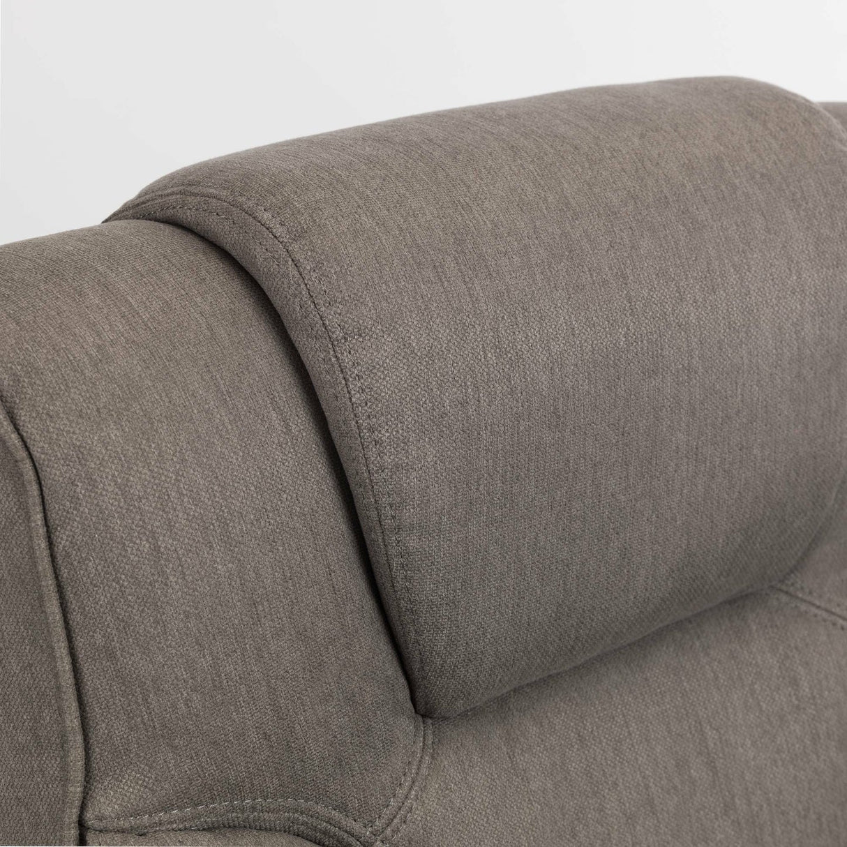 Fabric Recliner Chair With Stool - Malmo