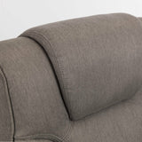Fabric Recliner Chair With Stool - Malmo